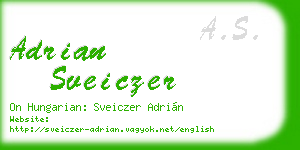 adrian sveiczer business card